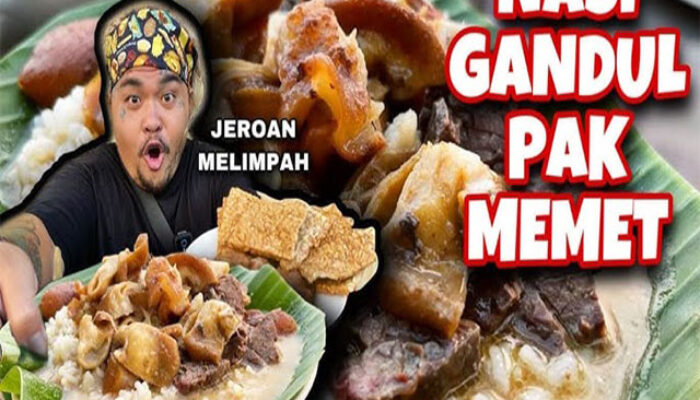 Kelezatan Nasi Gandul Pak Memet Semarang Sejak Tahun 1990