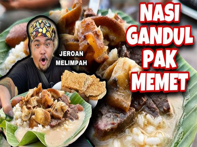 nasi gandul pak memet semarang